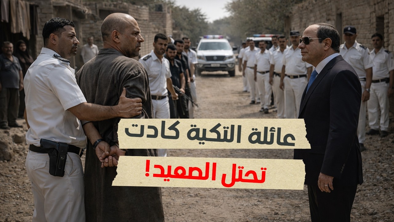 يحيى التكية: أخطر خط في الصعيد وعائلته.. كيف أنهى السيسي أسطورتهم؟