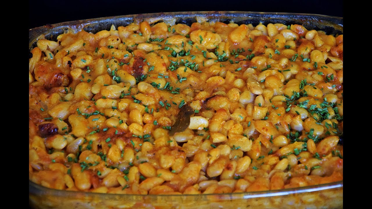 Serbian Baked Beans Prebranac - Serbische gebackene Bohnen - Posni Prebranac