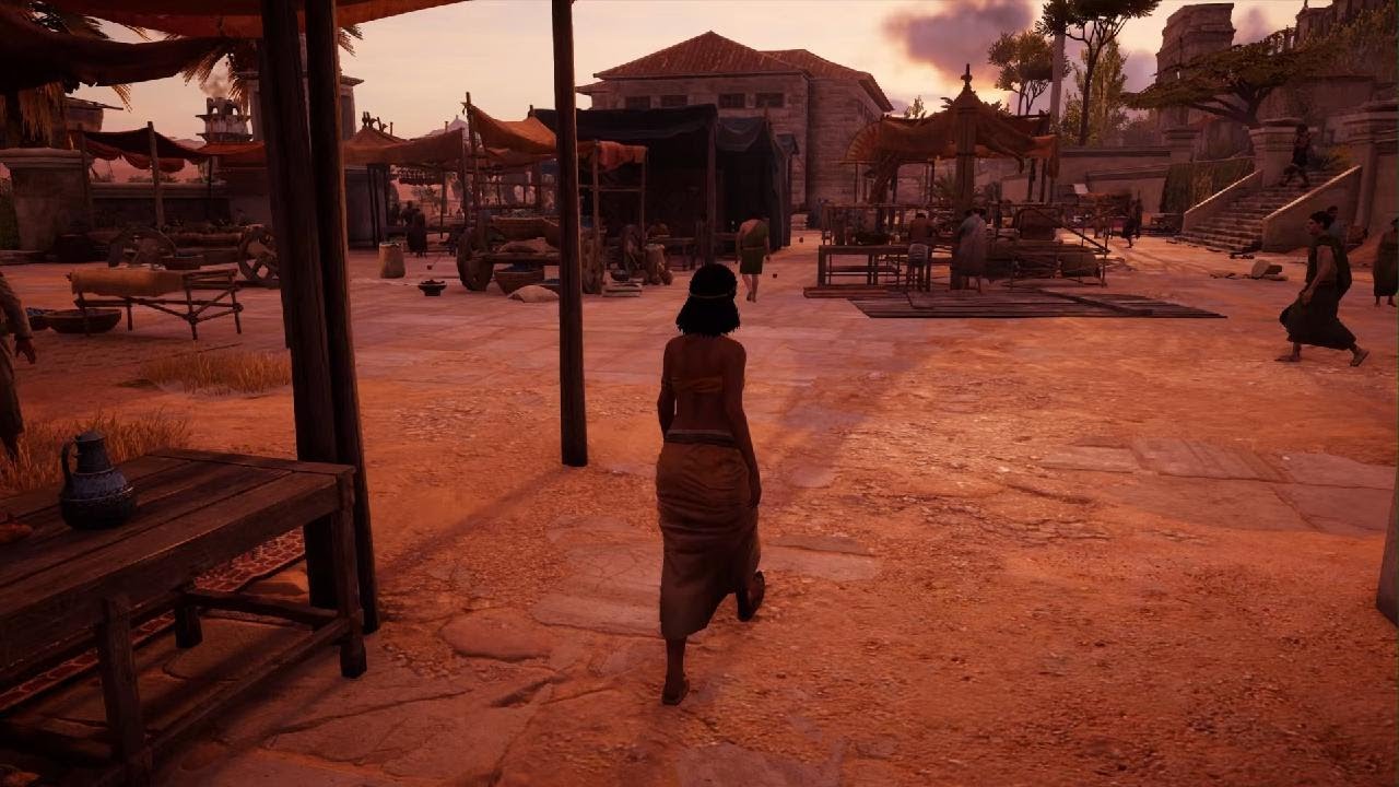 Assassin's Creed Origins  Exploring Alexander.