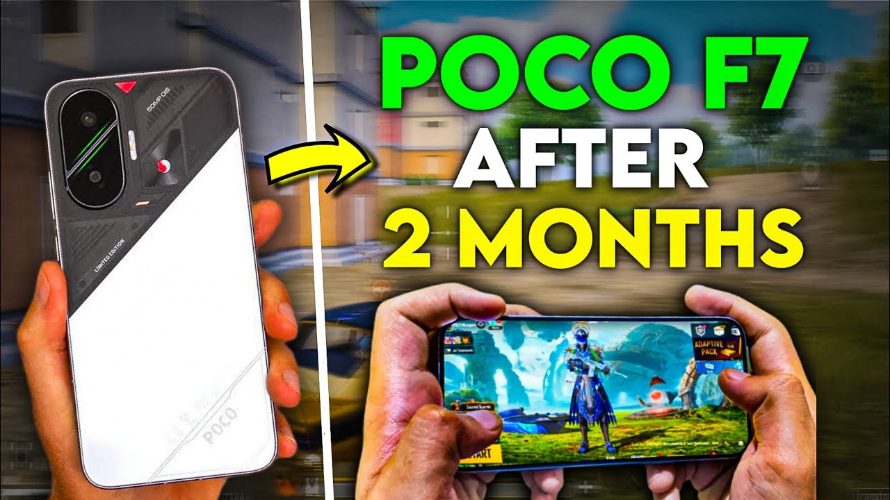 POCO F7 after 2 Months🔥No 120 FPS in Bgmi?😭Best Gaming Phone under 30000