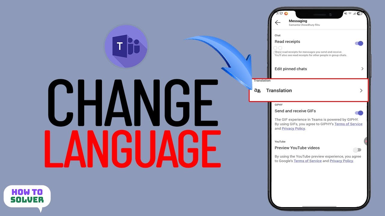 How to Change Language In Microsoft Teams