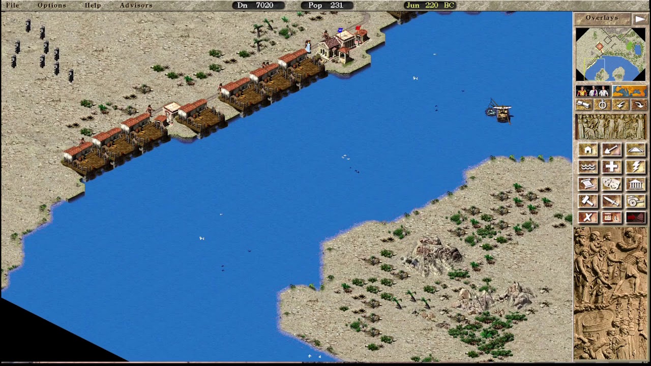 Let's Play Caesar 3 Walkthrough Peaceful Mission 5 Miletus
