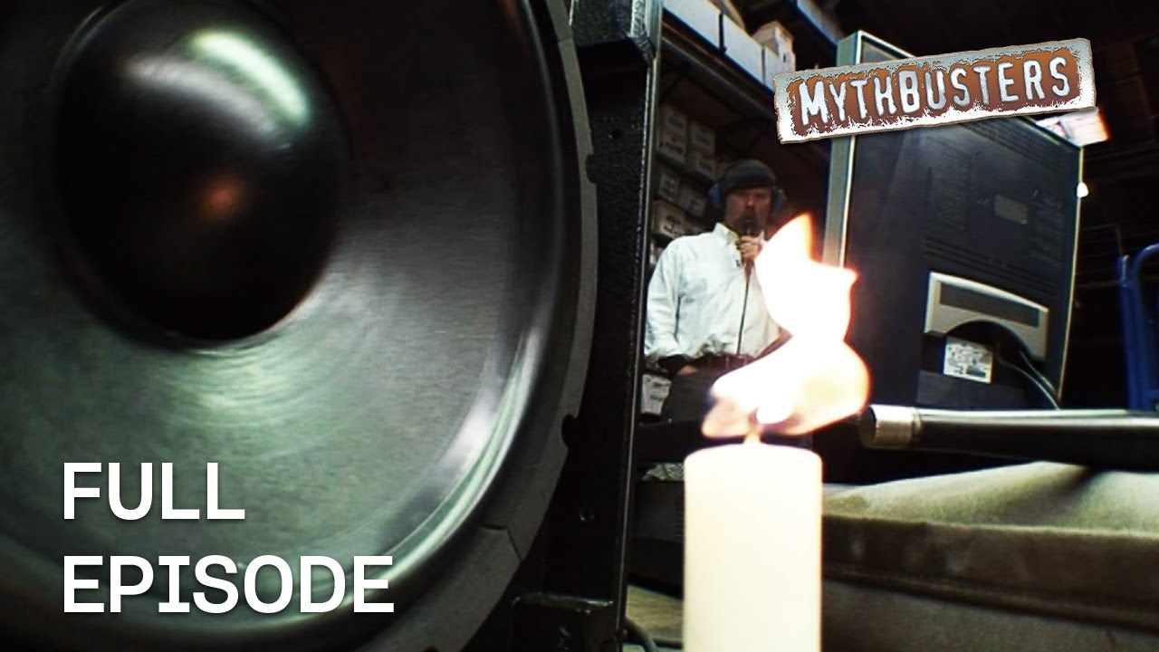 Voice Flame Extinguisher! | MythBusters | Season 4 Episode 8 | Full Episode