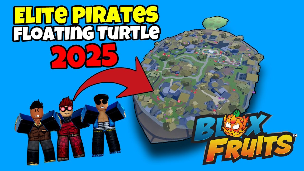 Elite Pirates Spawn Locations in Floating Turtle - Blox Fruits Guide 2025