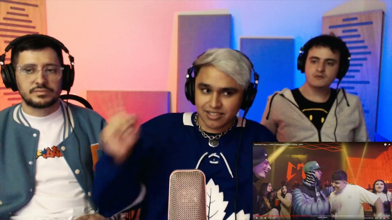 [Reacción] Natanael Cano x Gabito Ballesteros x Peso Pluma - AMG | ANYMAL LIVE 🔴
