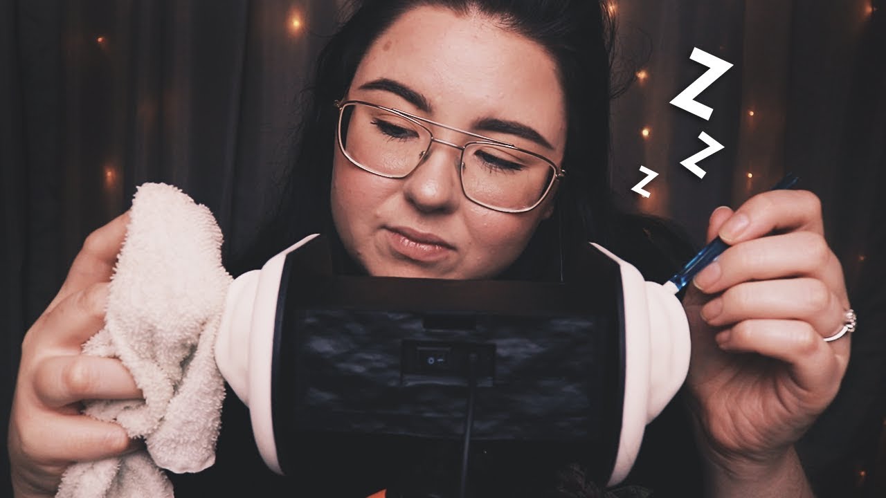 ASMR Avslappnande EAR CLEANING för era TINGLES!