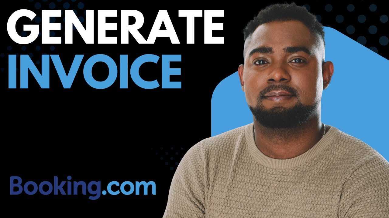 How to Generate an Invoice on Booking.com | Step-by-Step Tutorial for Hosts & Property Managers