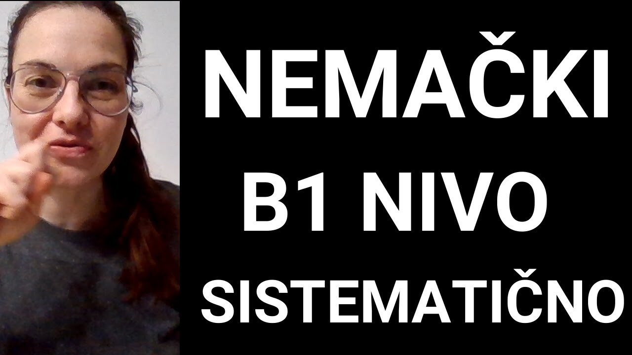 NEMAČKI - ZARONIMO U B1 NIVO - TEMELJNO I SISTEMATIČNO STVARAJTE TEMELJE ZA SVE VIŠE NIVOE