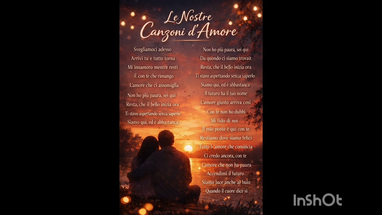 💖 Le Nostre Canzoni d’Amore | Playlist Romantica Italiana Cinematografica 2026