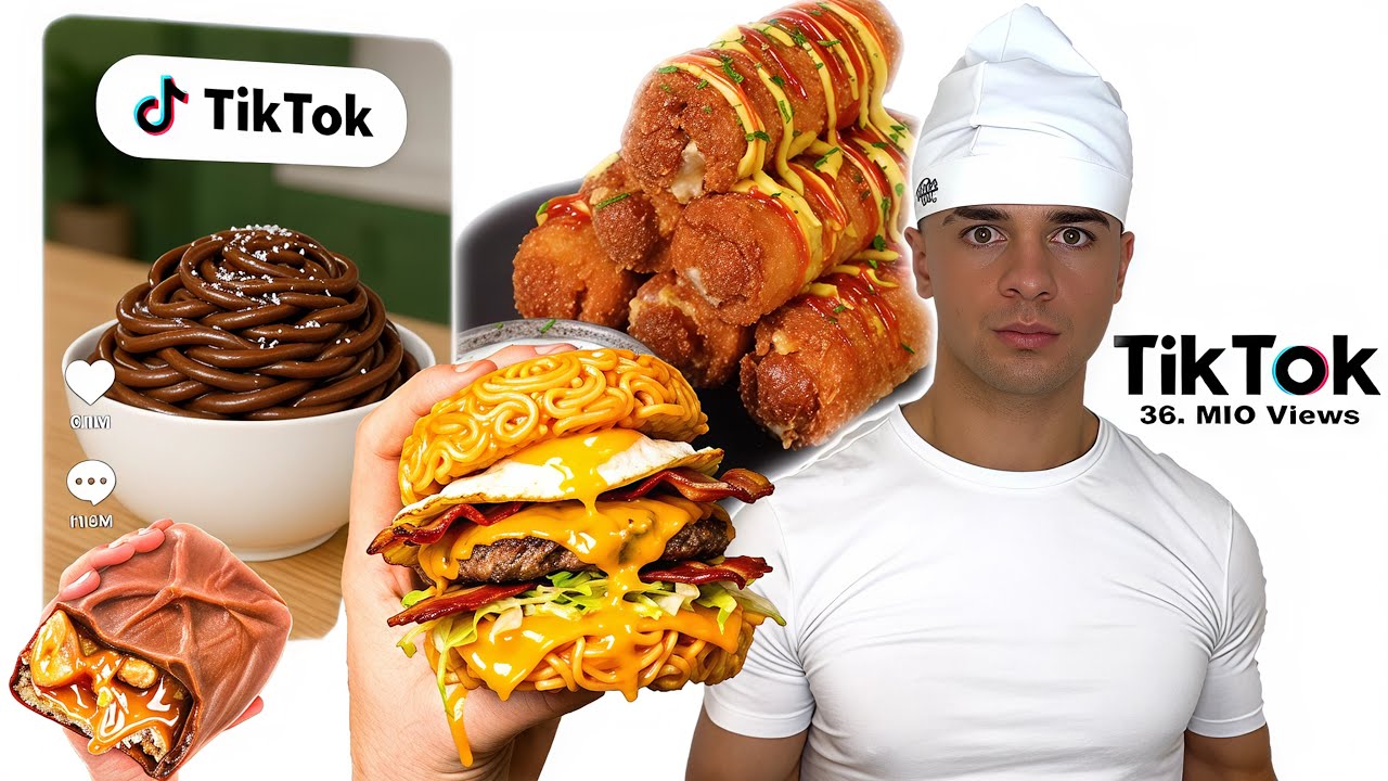 Ich teste VIRALE 1 minute TikTok Rezepte