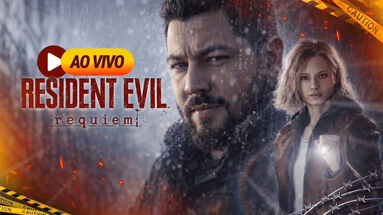 Resident Evil Requiem AO VIVO 🔴 Gameplay e Primeiras Impressões PT-BR