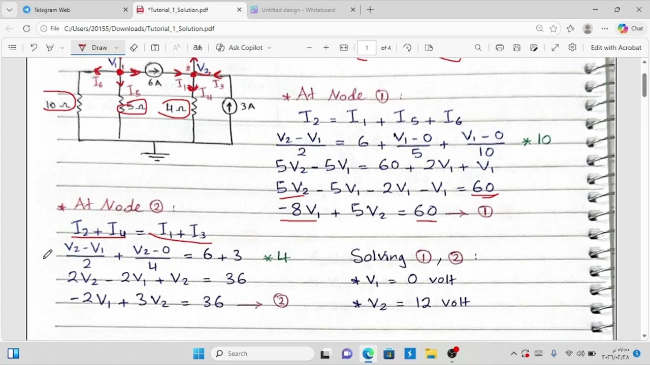 Nodal Analysis - part 1