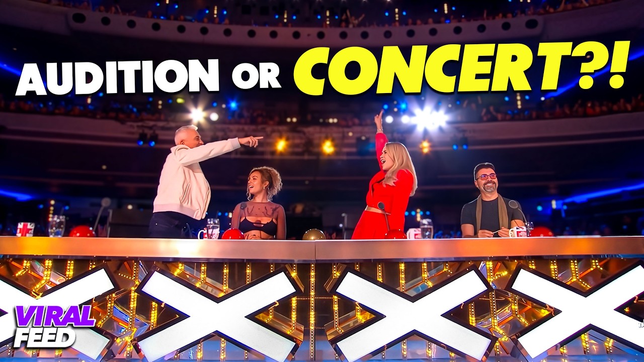 When ROCK BANDS Turn Auditions into Concerts on Got Talent!