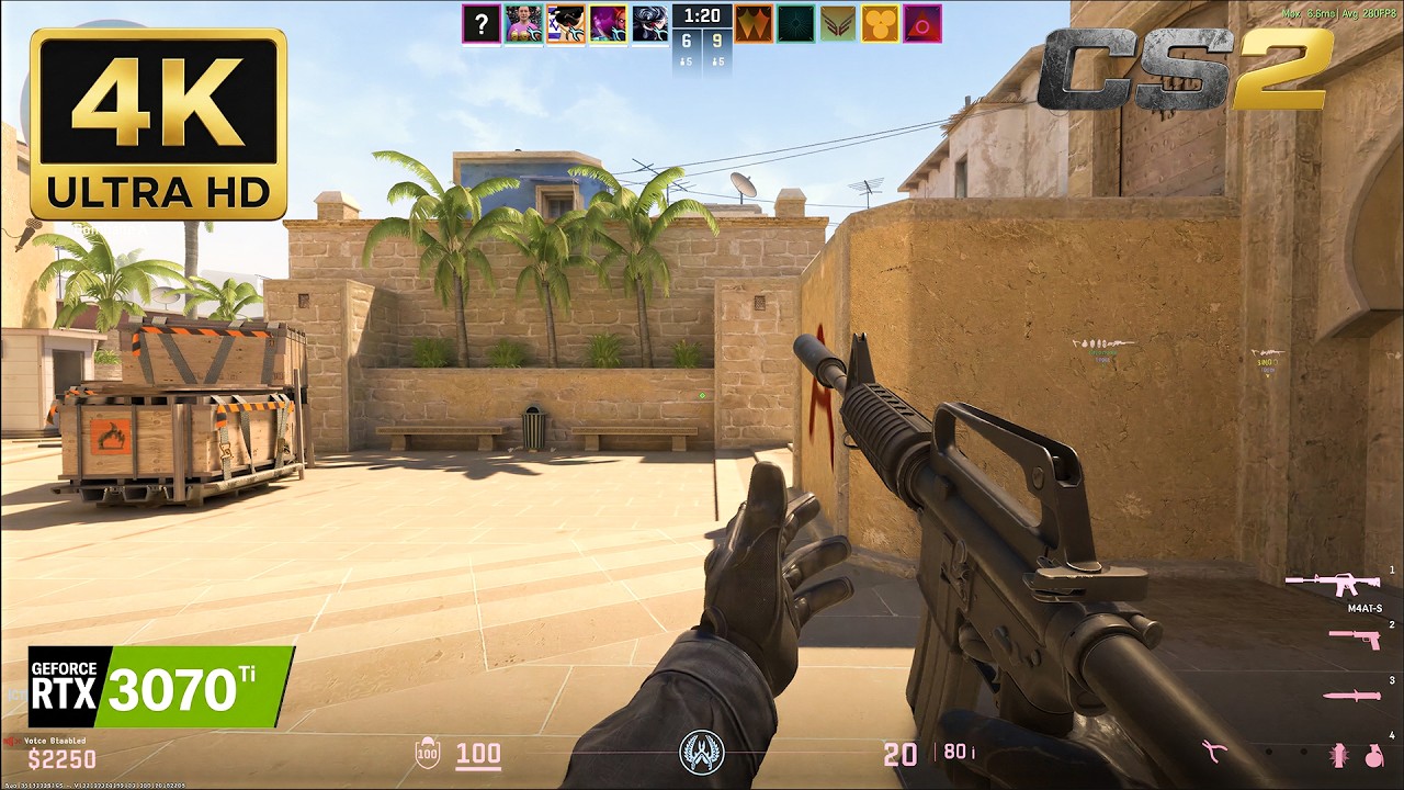 Counter-Strike 2 Premier Mode – 4K Smooth Gameplay (No Commentary)