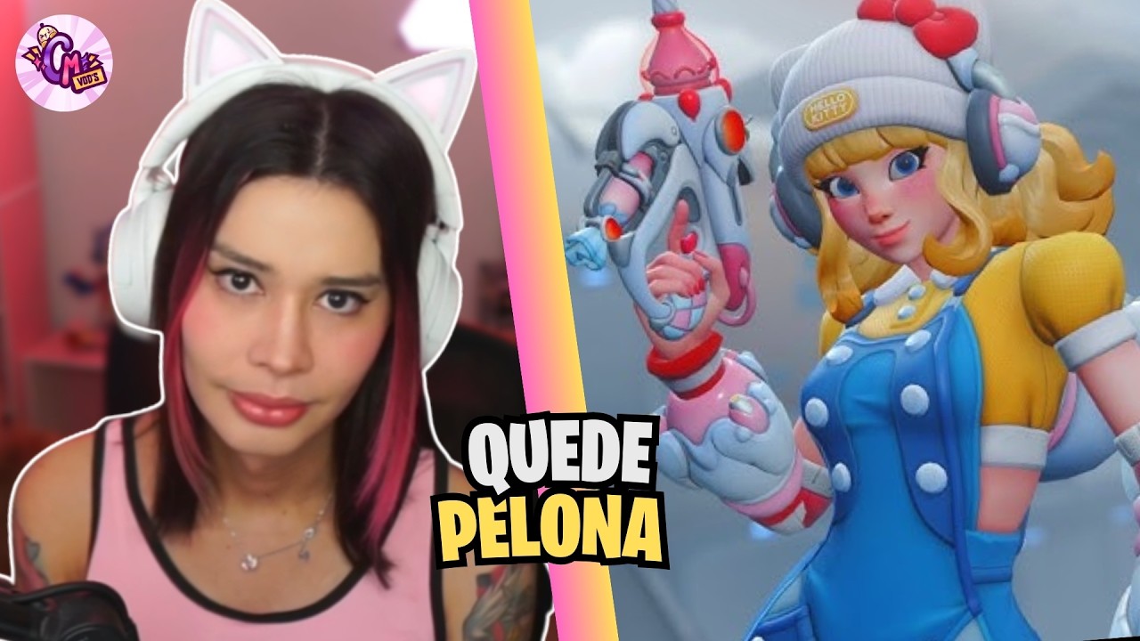 QUEDE PELONA 🫥 / CRYSTAL MOLLY JUEGA OVERWATCH