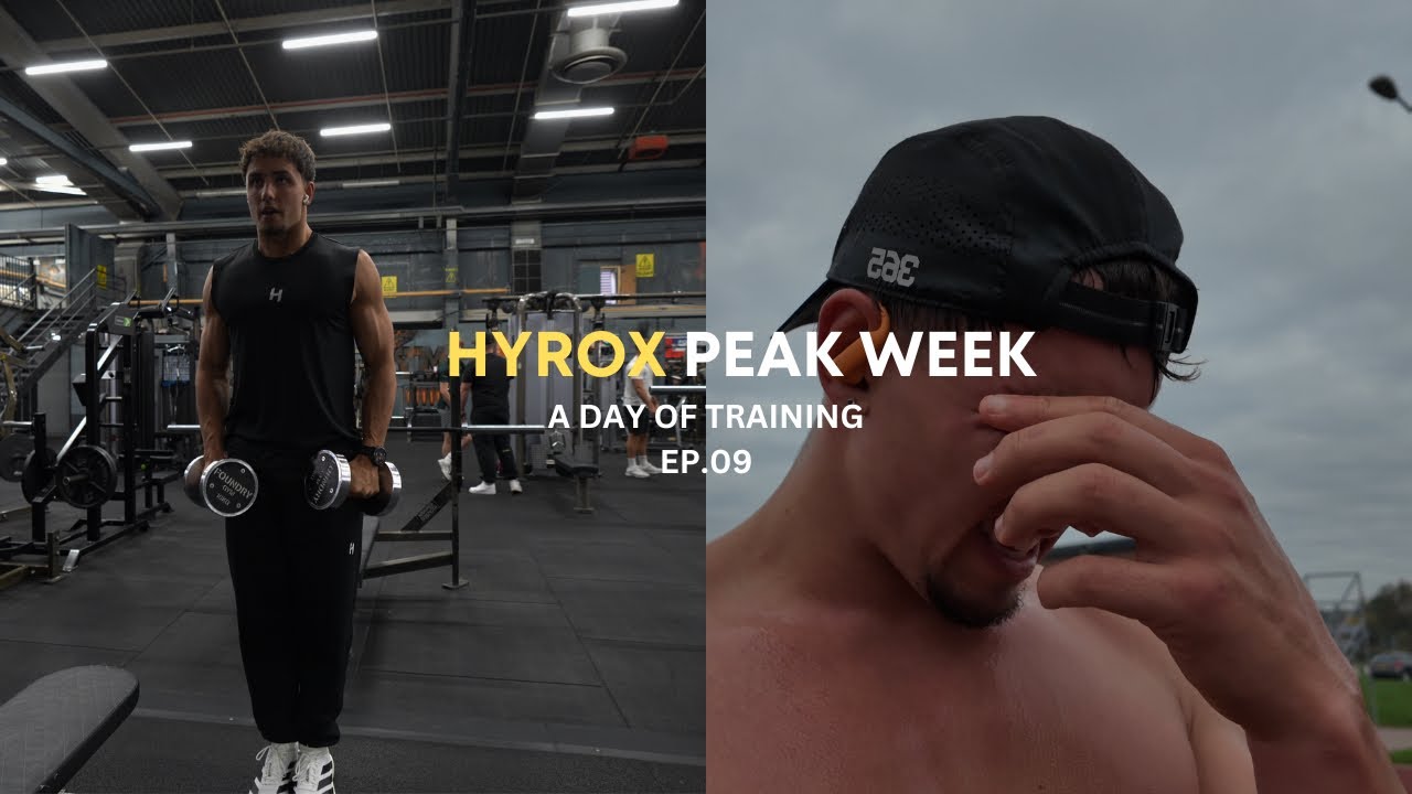 ДЕНЬ ПИКОВОЙ НЕДЕЛИ ТРЕНИРОВОК ДЛЯ HYROX PRO SOLO | BIRMINGHAM HYROX