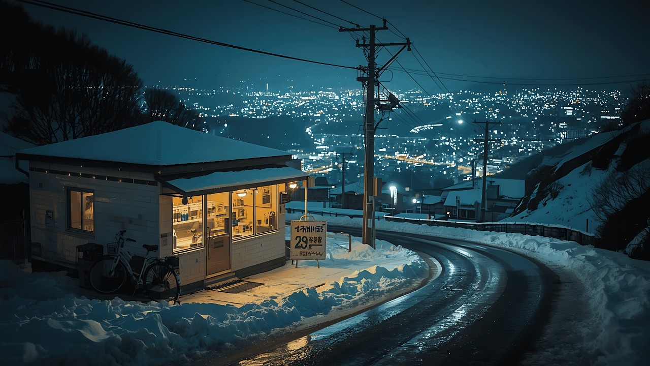 Tokyo After the Rush | Lofi 90s Nostalgia from a Roadside Shop