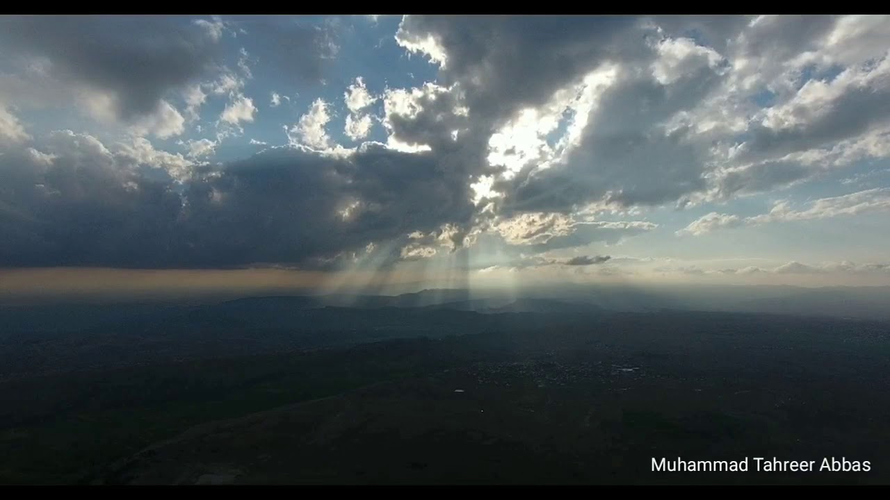 Ariel view of beauty of Potohar Plateau