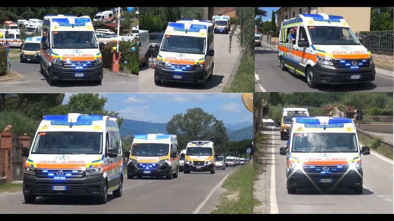 Inaugurazione Nuova Ambulanza Misericordia Montecarlo (LU) - 2023