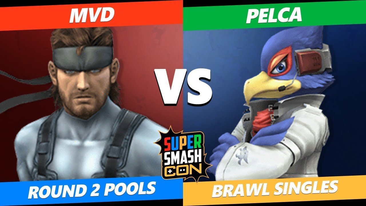 SSC 2019 SSBB - MVD (Snake) Vs. Sinai | Pelca (Falco) Smash Brawl Tournament Pools