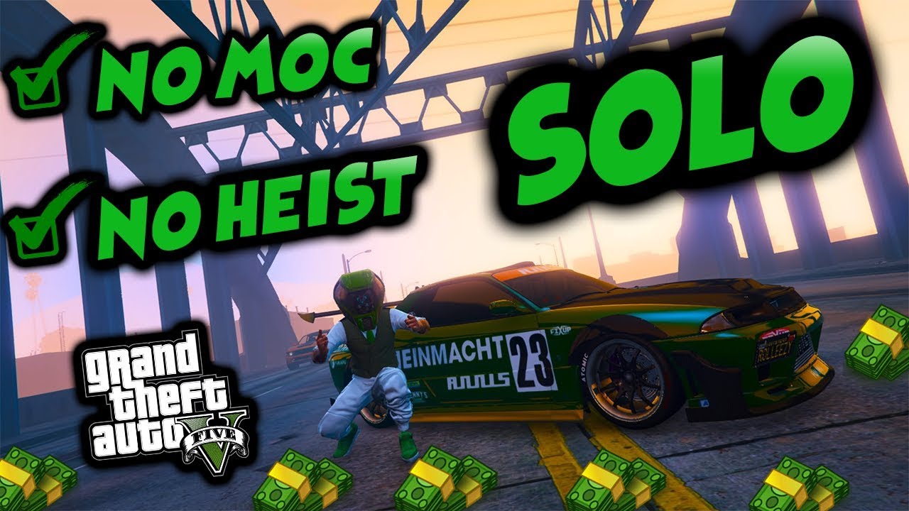 *SOLO*UNLIMITED MONEY GLITCH*V2*NO MOC*No Lester Text*EASY Car Duplication Glitch*GTA 5 Online 1.43
