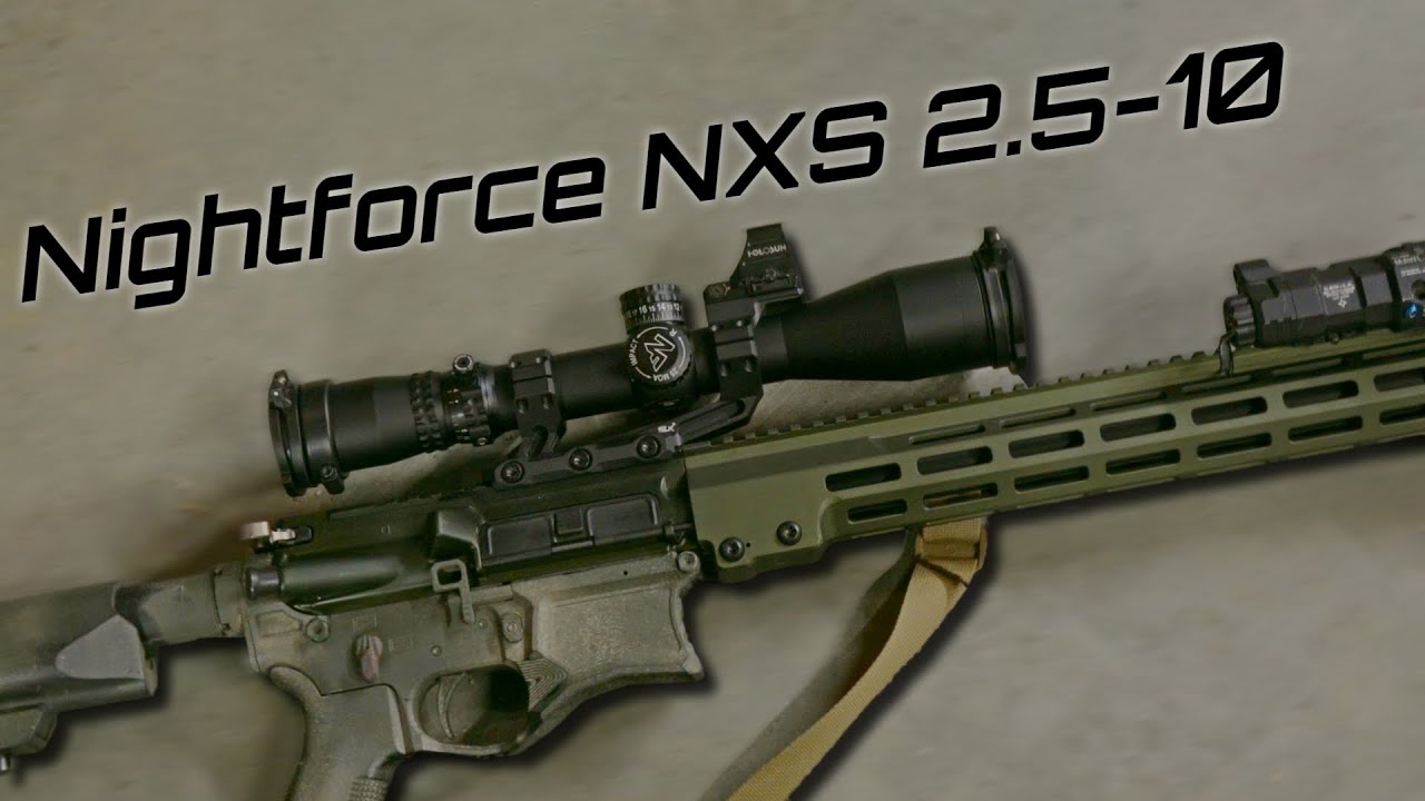 Nightforce переоценён? Nightforce NXS 2.5-10x42