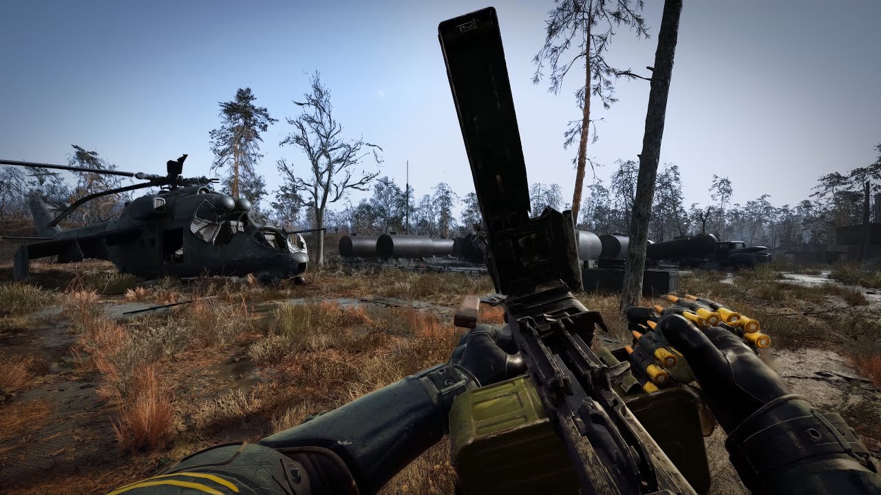 Into the Burnt Forest | Rozyizhdzhe, Helicopter Base & Krug Antenna Complex | STALKER 2