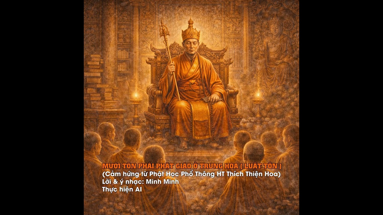 MƯỜI TÔN PHÁI PHẬT GIÁO Ở TRUNG HOA - LUẬT TÔN #nhạcphậtgiáo #nammoadidaphat #nhachaymoingay #thiền