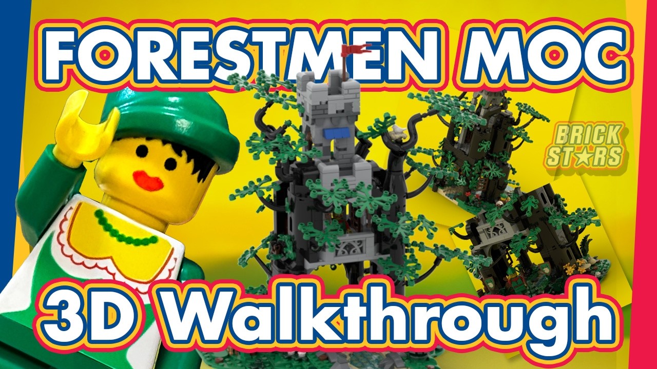 Модернизированная самодельная модель &laquo;Переправа лесника&raquo; из Lego!