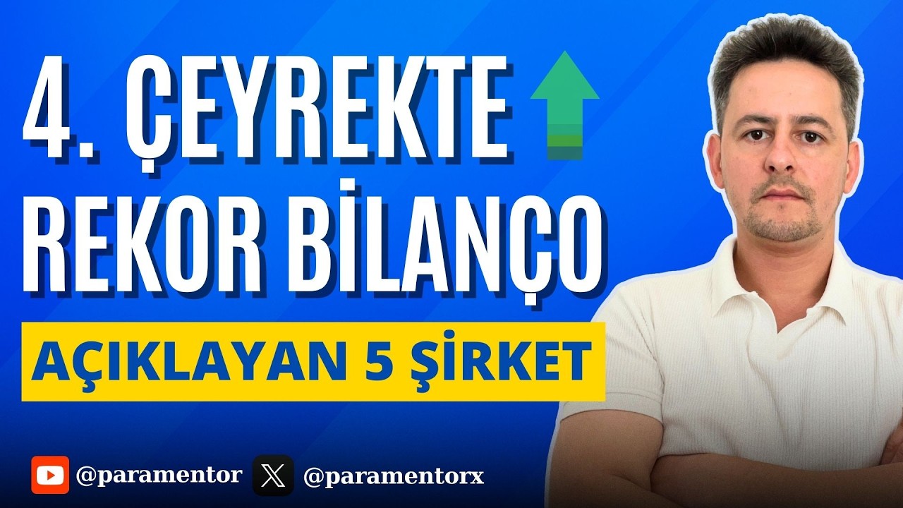 Rekor Bilanço Açıklayan Şirketler! | Savaşın Gölgesinde Borsa