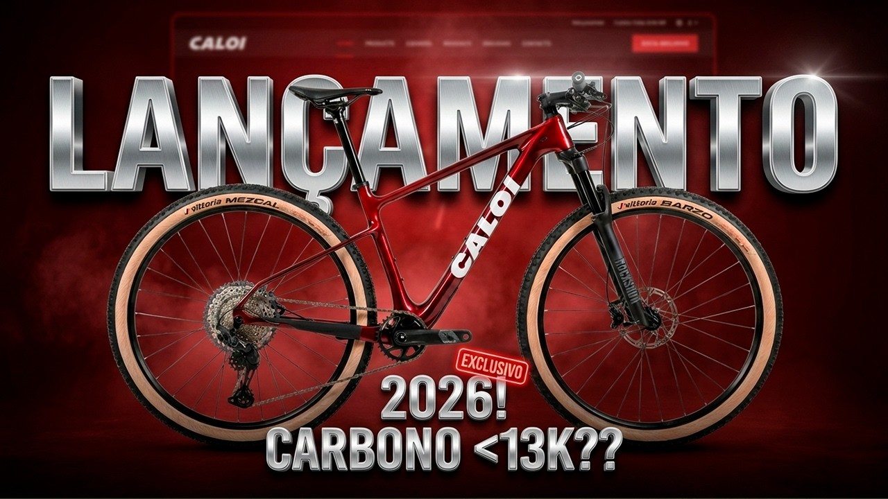 NEM SAIU NO SITE DA CALOI AINDA! SERÁ QUE ELA ENTREGA? CALOI ELITE CARBON SPORT 2026!