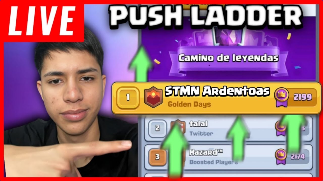 SUBIENDO AL TOP 1 DEL MUNDO! - CLASH ROYALE EN VIVO!