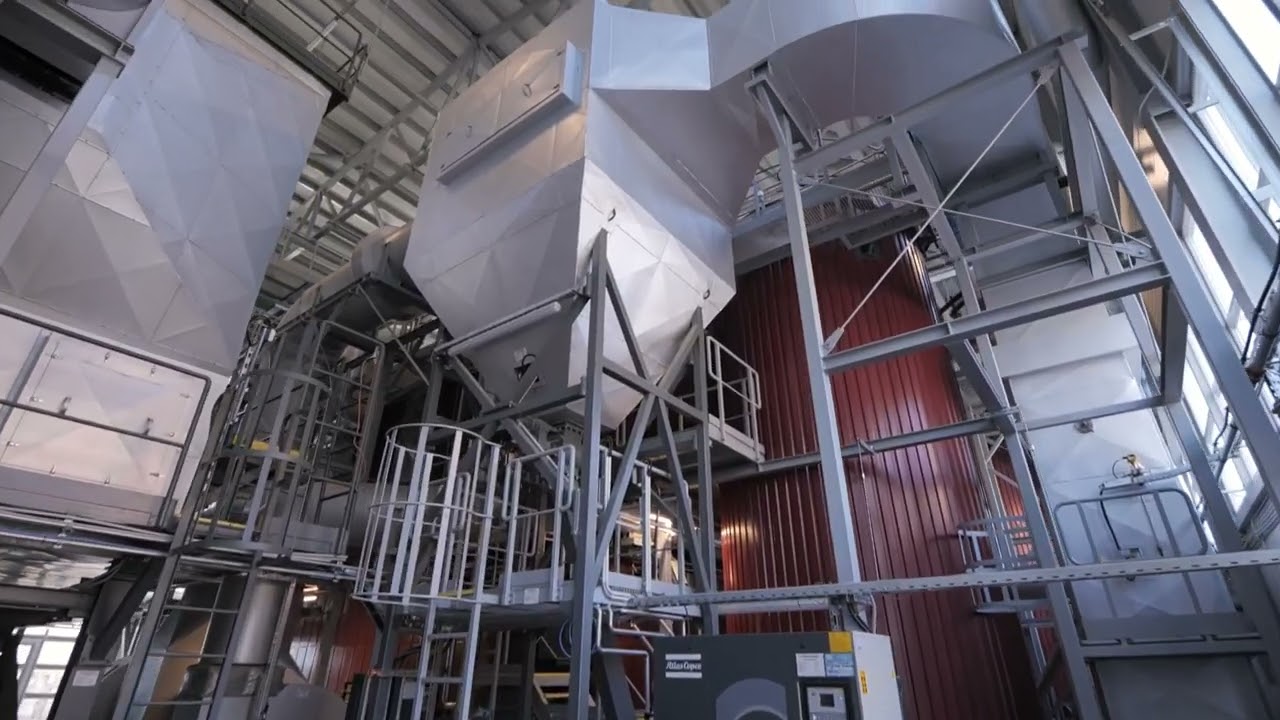 Water heating biomass boiler plant in Latvia | AXIS Tech