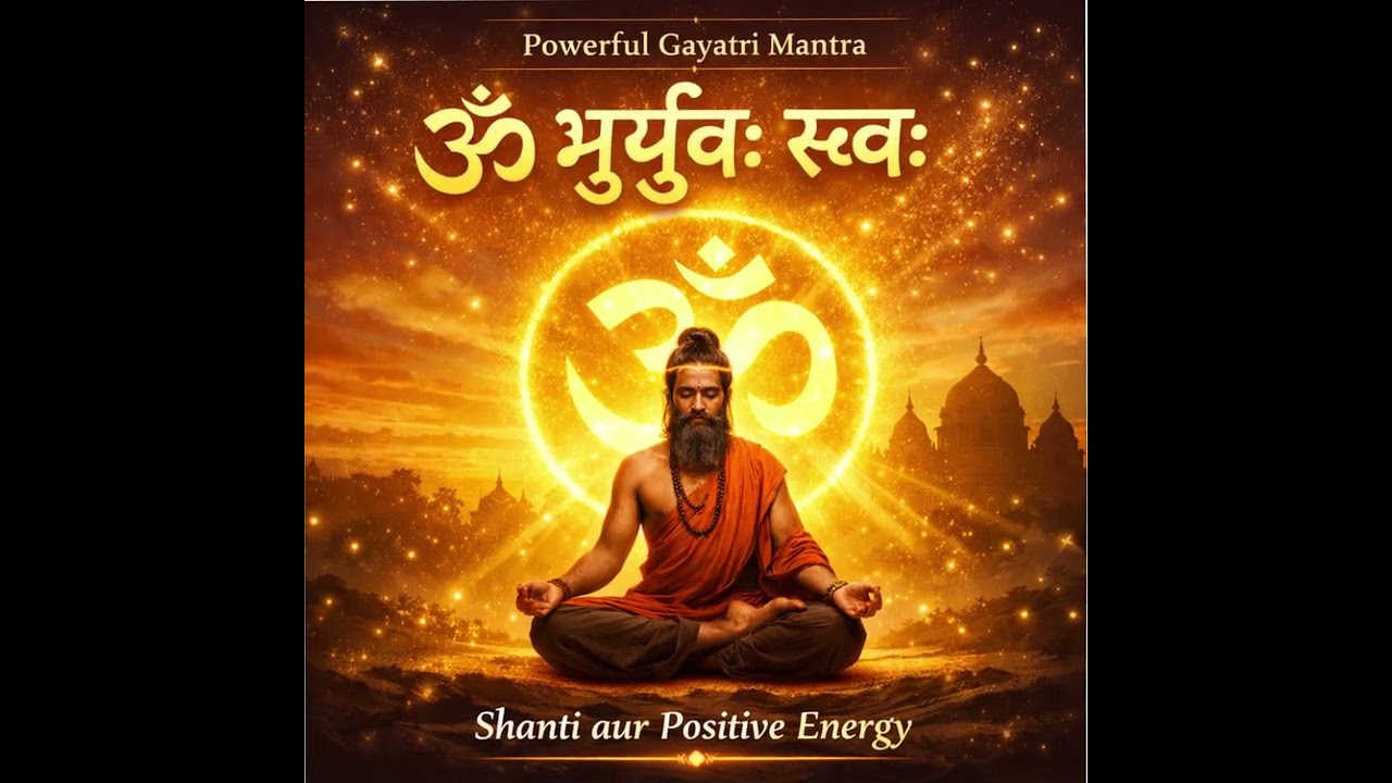 Om Bhur Bhuvah Swah | Powerful Gayatri Mantra | Shanti & Positive Energy Bhajan