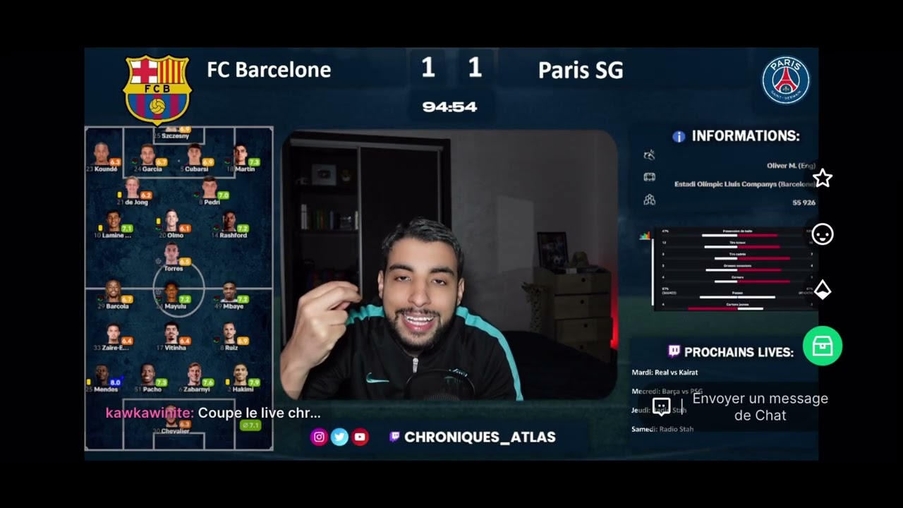 Chronique de l’Atlas félicite le PSG et insulte le Barca - Spécial LDC ⭐️