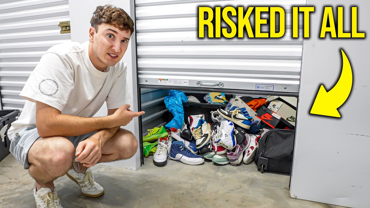 I Bought An Abandoned Storage Unit Full Of Crazy Sneakers & Clothing…
