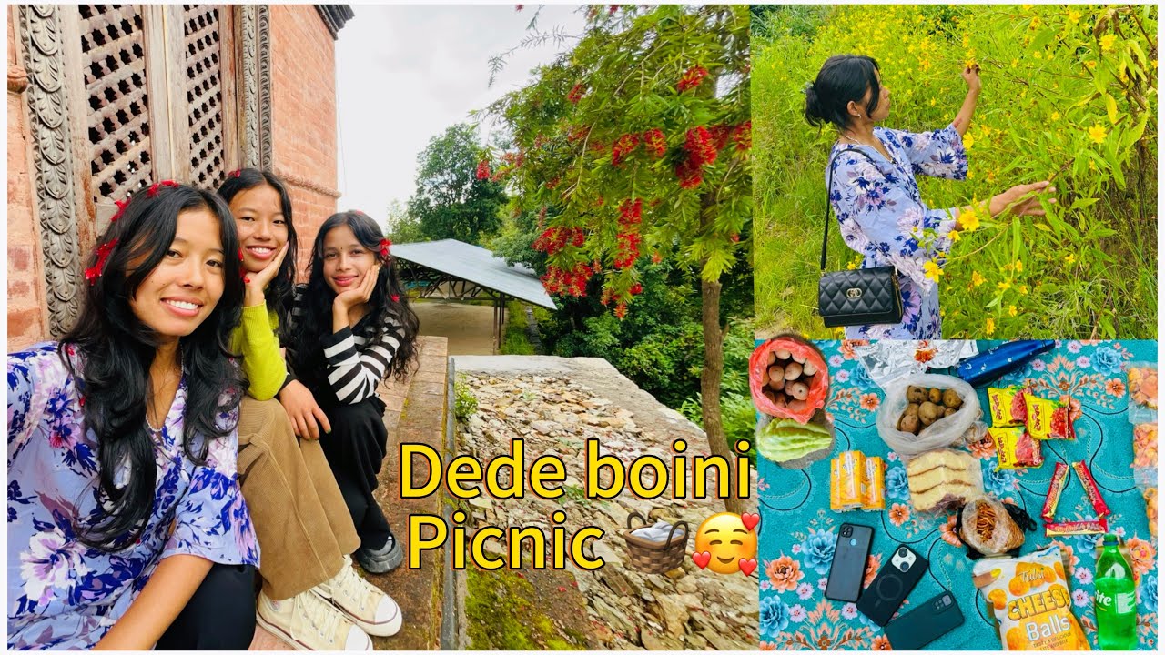 Bainiharu snga picnic 🧺 khana kata gaemta||semi lai tarkari kk lagimta 🤭