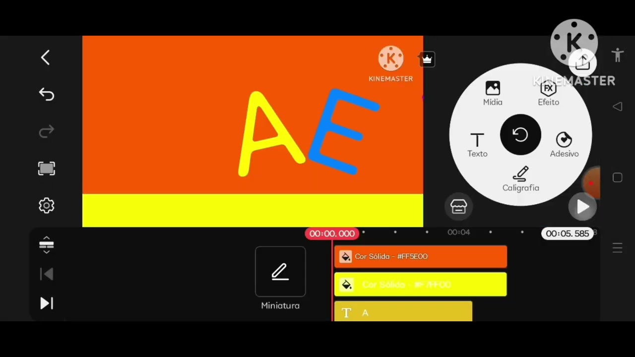 Aeiou logo speedrun be like kinemaster 