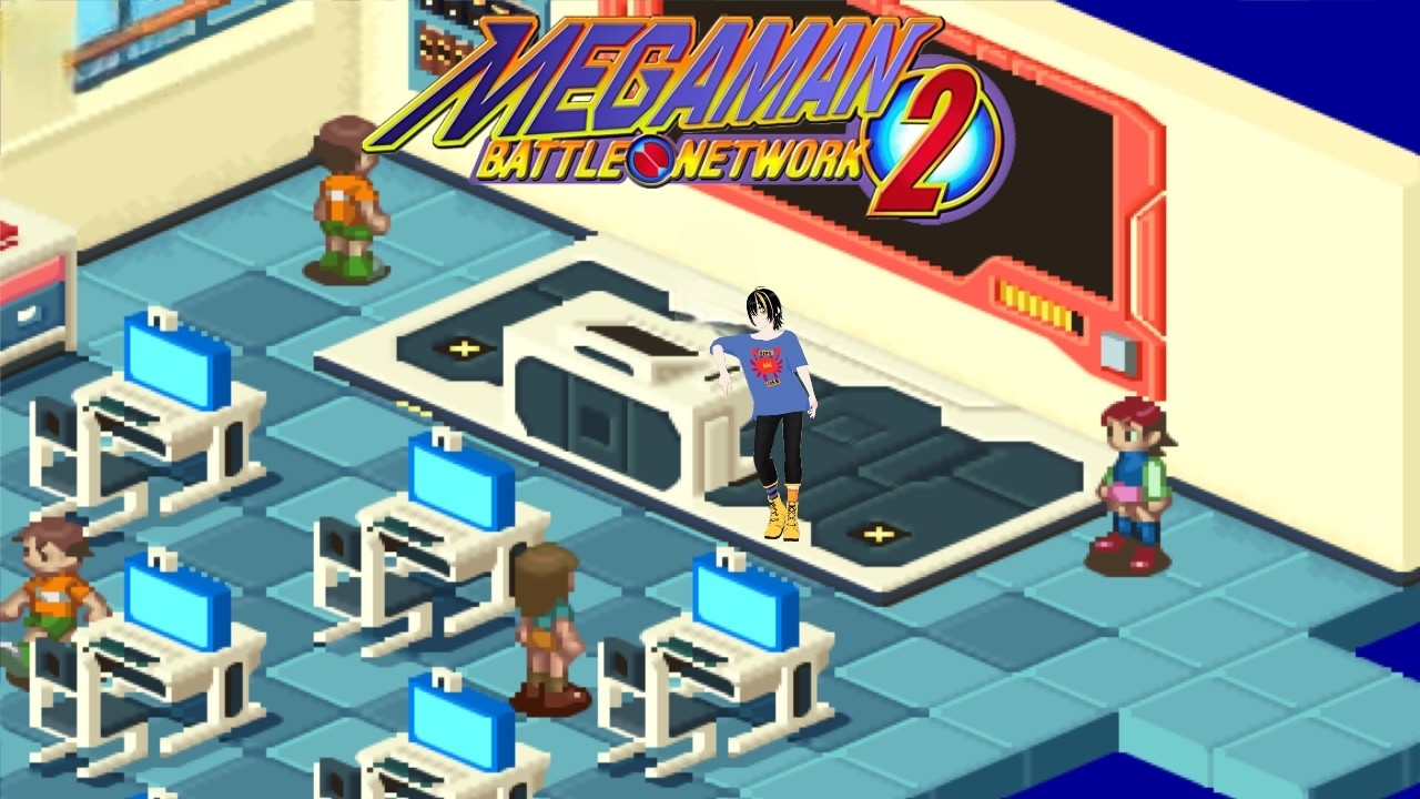 I'm going back into the system [Mega Man Battle Network 2]