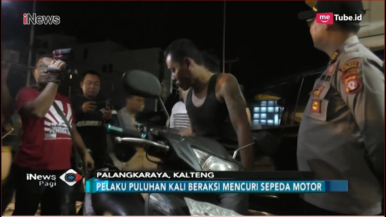 Puluhan Kali Beraksi, Pelaku Pencurian Motor di Palangkaraya Ditembak Polisi - iNews Pagi 15/09