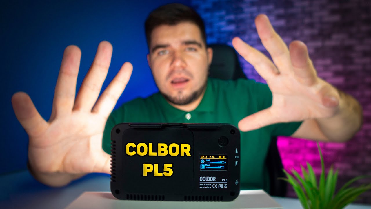 ОБЗОР COLBOR PL5 | Компактный светодиодный накамерный свет!