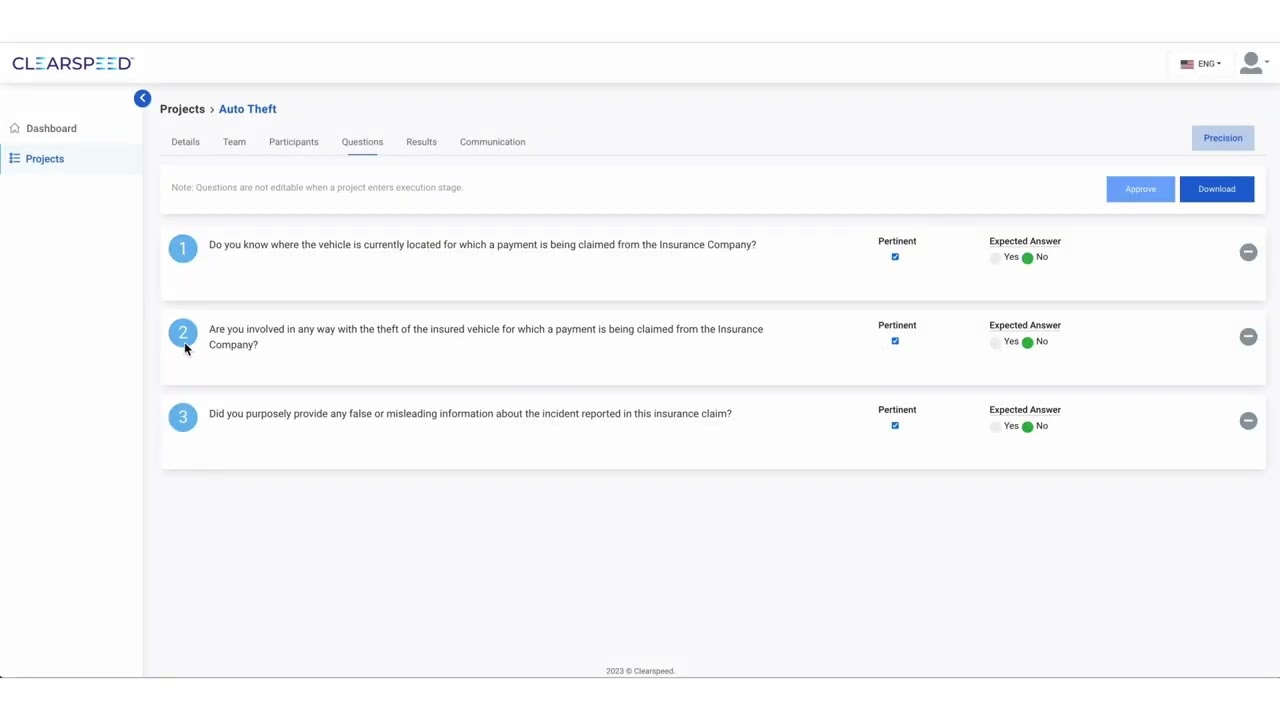 Web App Demo | Clearspeed