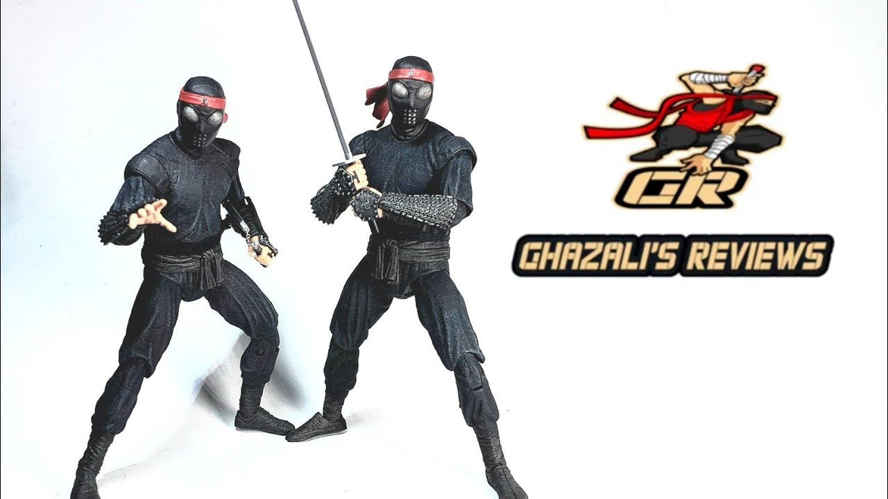 NECA TMNT 1990 Movie Foot Soldiers Review  #ghazalisreviews #neca #tmnt
