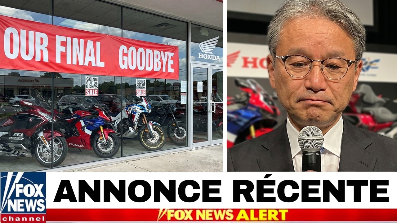 IL Y A 1 MINUTE : Le PDG De Honda Confirme Des Nouvelles Tragiques Pour 6 Modèles