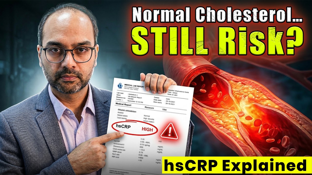 Normal Cholesterol But High Risk? The Truth About hsCRP & Heart Attacks