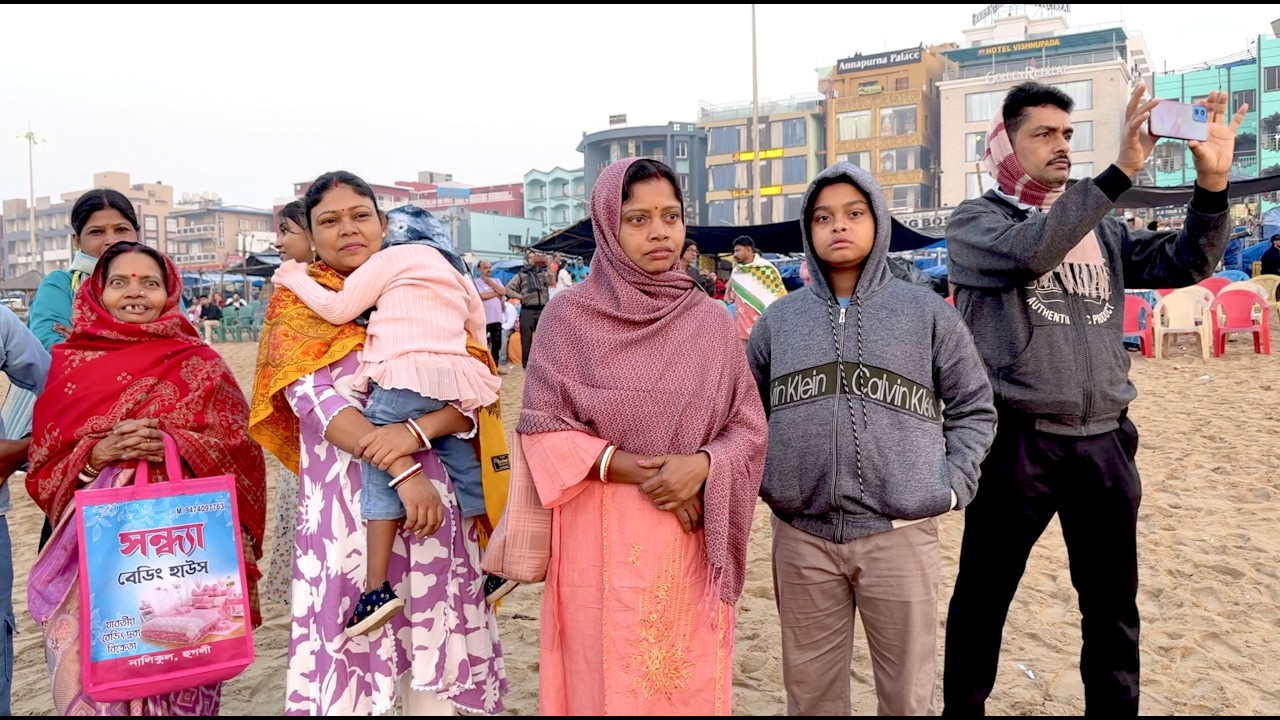 ভাবতেই পারিনি পুরীতে বসেই ঝাঁকে ঝাঁকে ডলফিন দেখতে পাবো, পরে গেলাম রঘুরাজপুর আর্টিস্ট গ্রাম /Puri D-3