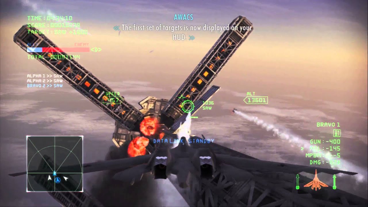 Ace Combat Infinity: Adler Vs Solg 1