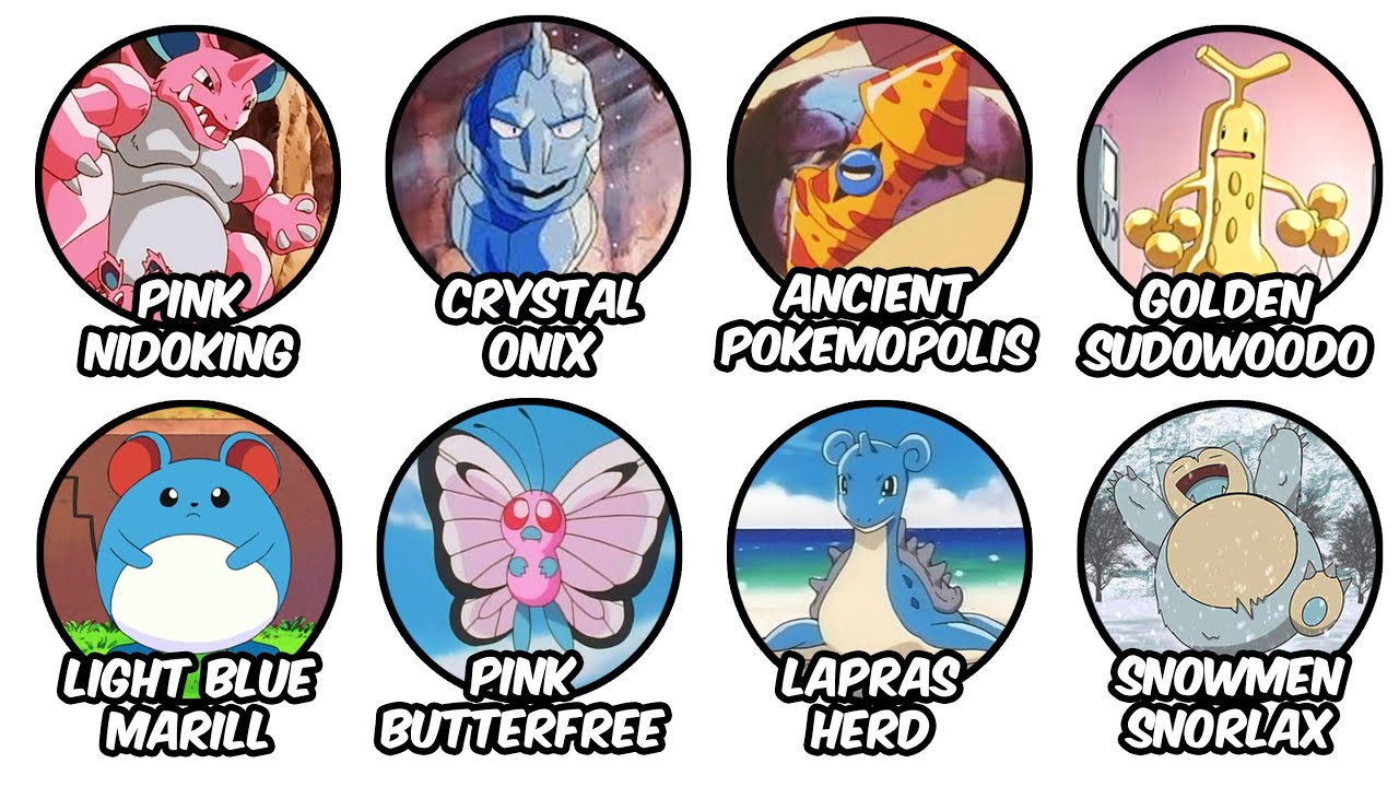 Every Differently Coloured Pokemon Explained In 21 Minutes Part 1