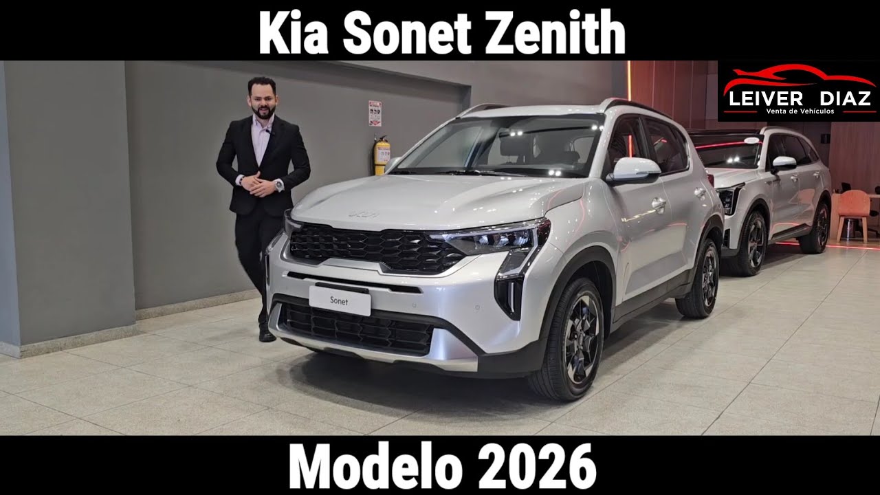 Kia Sonet Zenith Modelo 2026