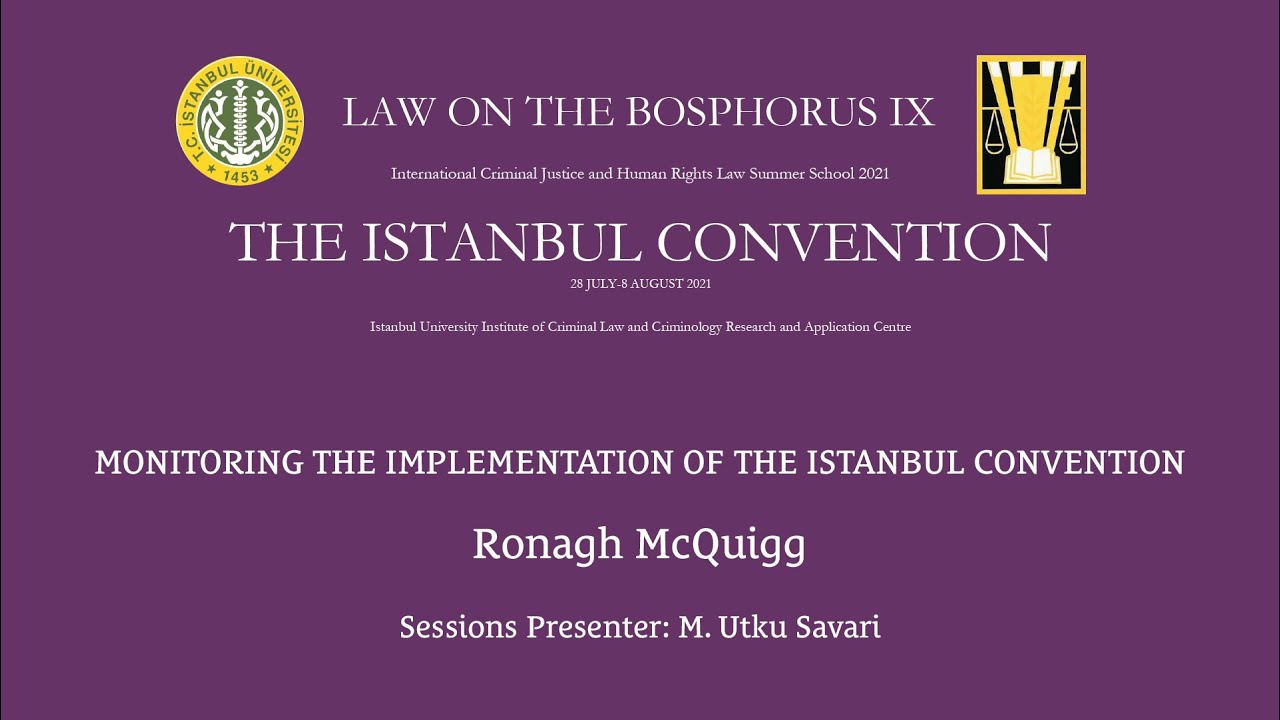 Monitoring the Implementation of the Istanbul Convention (Law on the Bosphorus 2021)